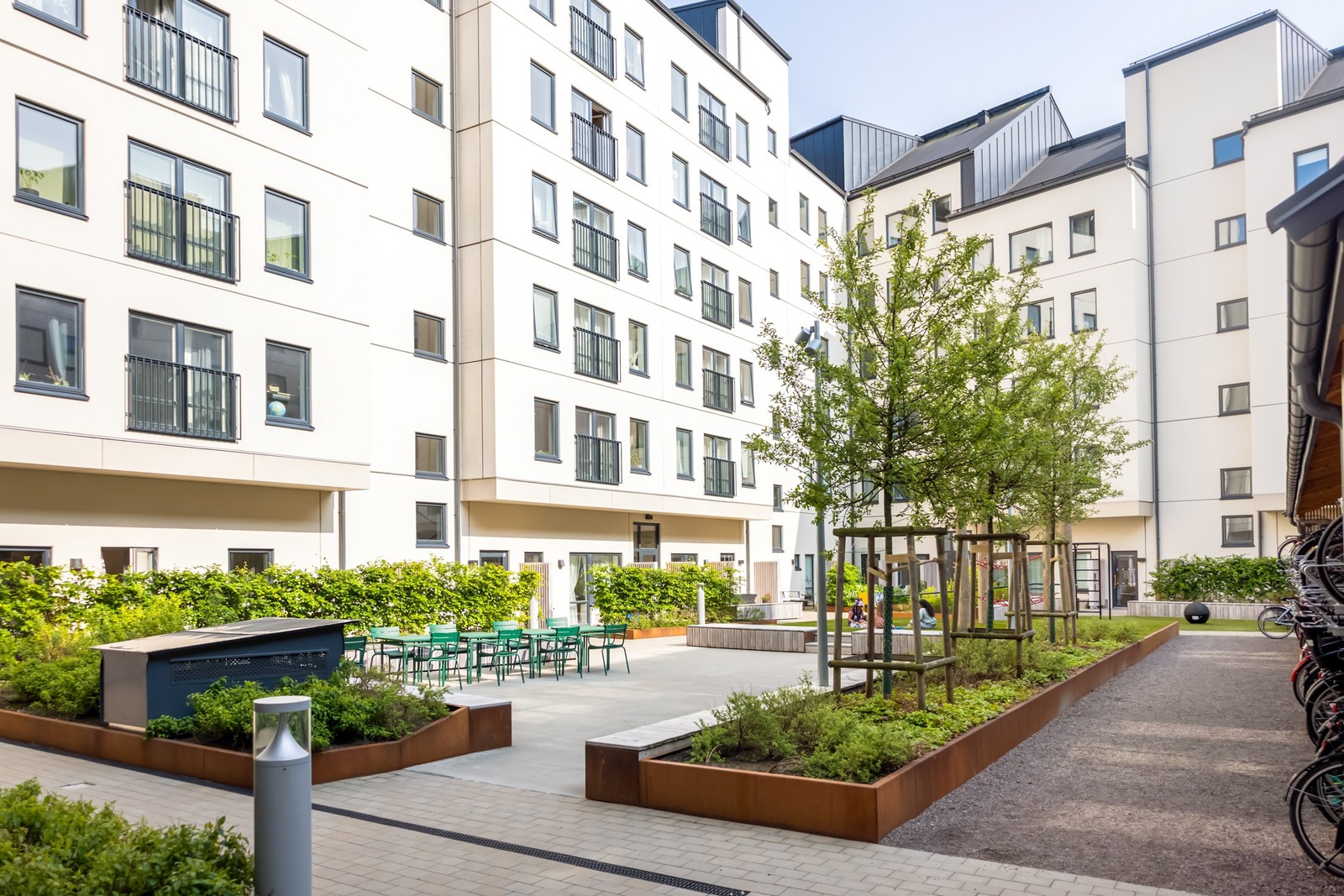 Föreningens innergård