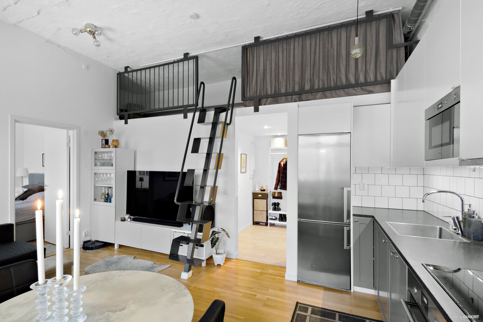 Vy mot loft