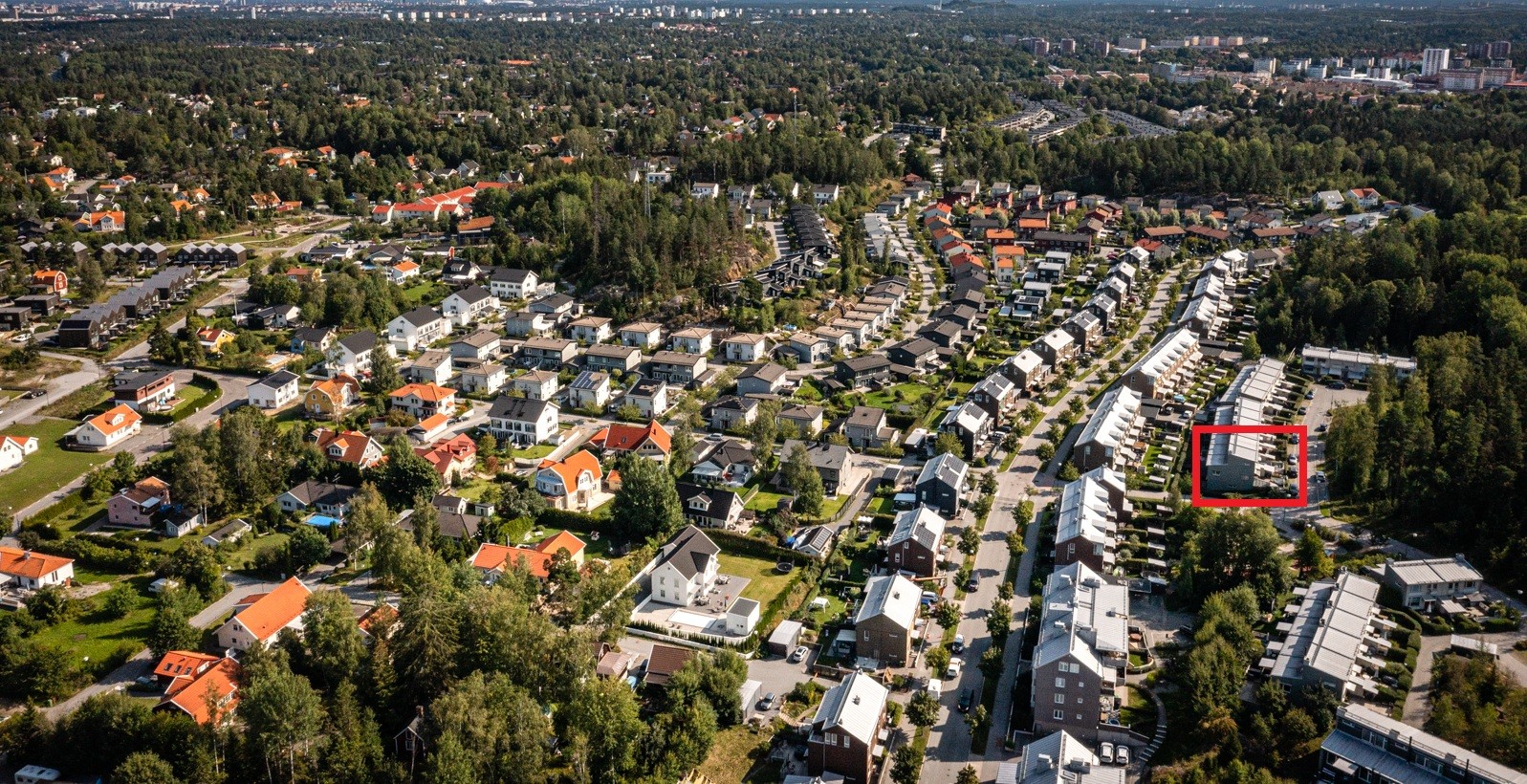 Radhuset är beläget på återvändsgata