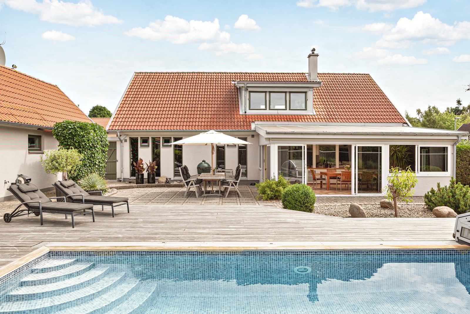 Fantastiskt villa och underbar trädgård