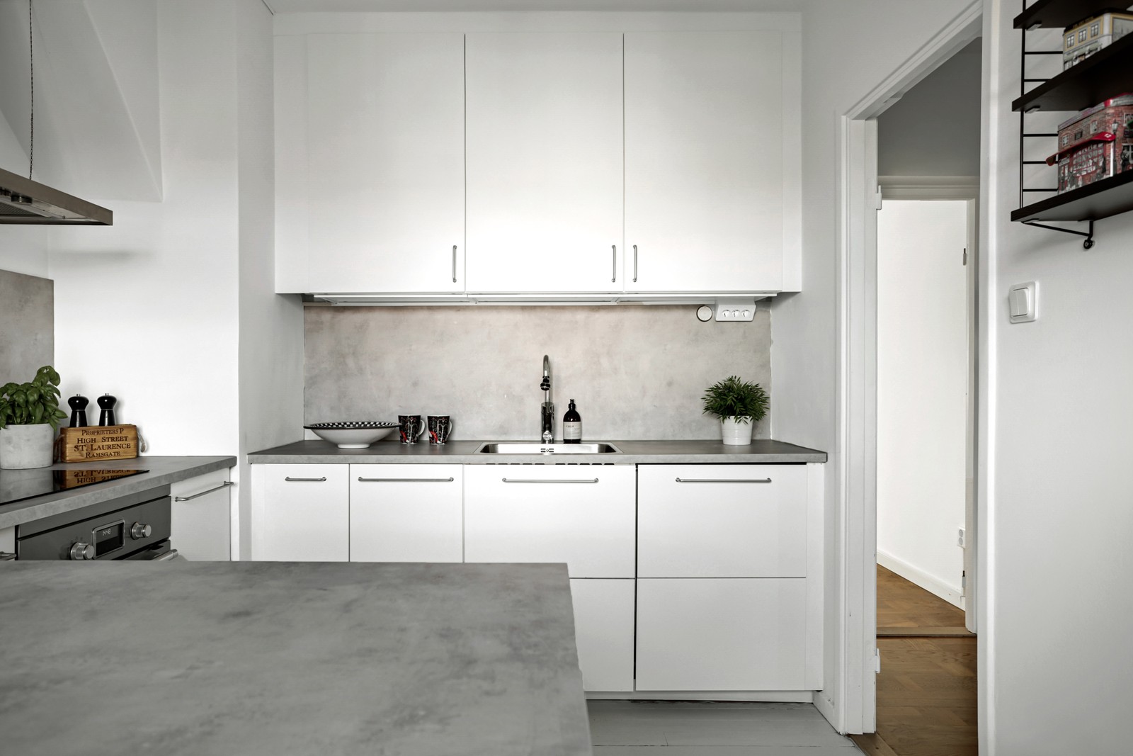 Köket blir verkligen en fröjd för den matlagsningsintresserade!