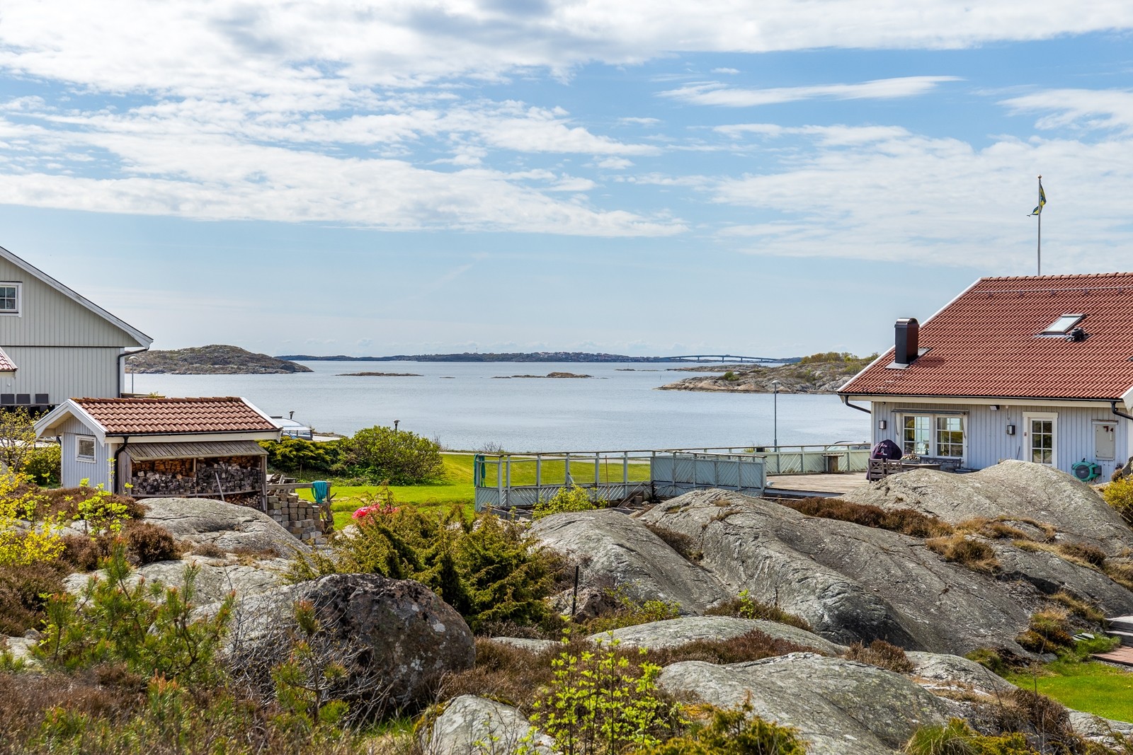 Vy från tomten