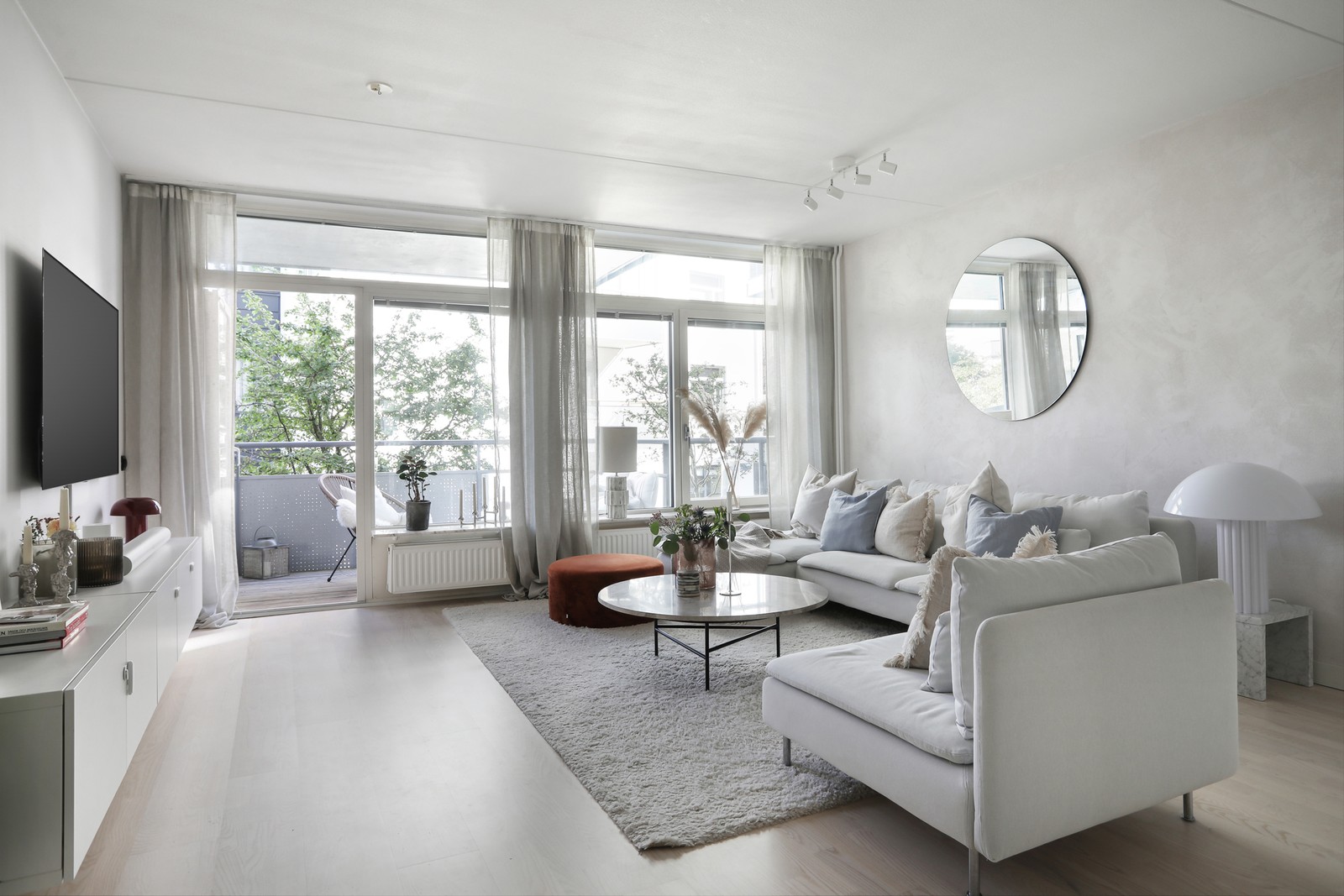 Modern och ljus bostad på Eriksberg