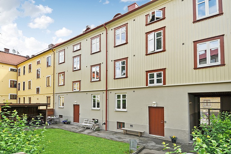 En mycket vacker innergård