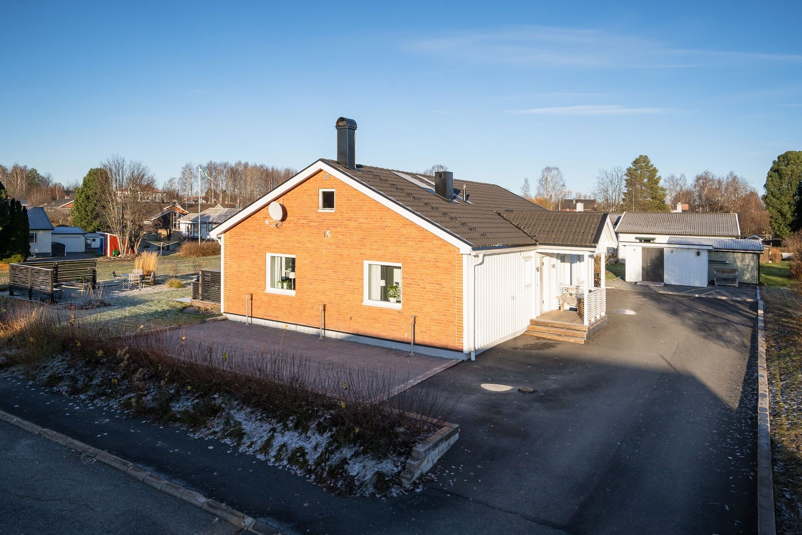 Välunderhållen villa i ett attraktivt område