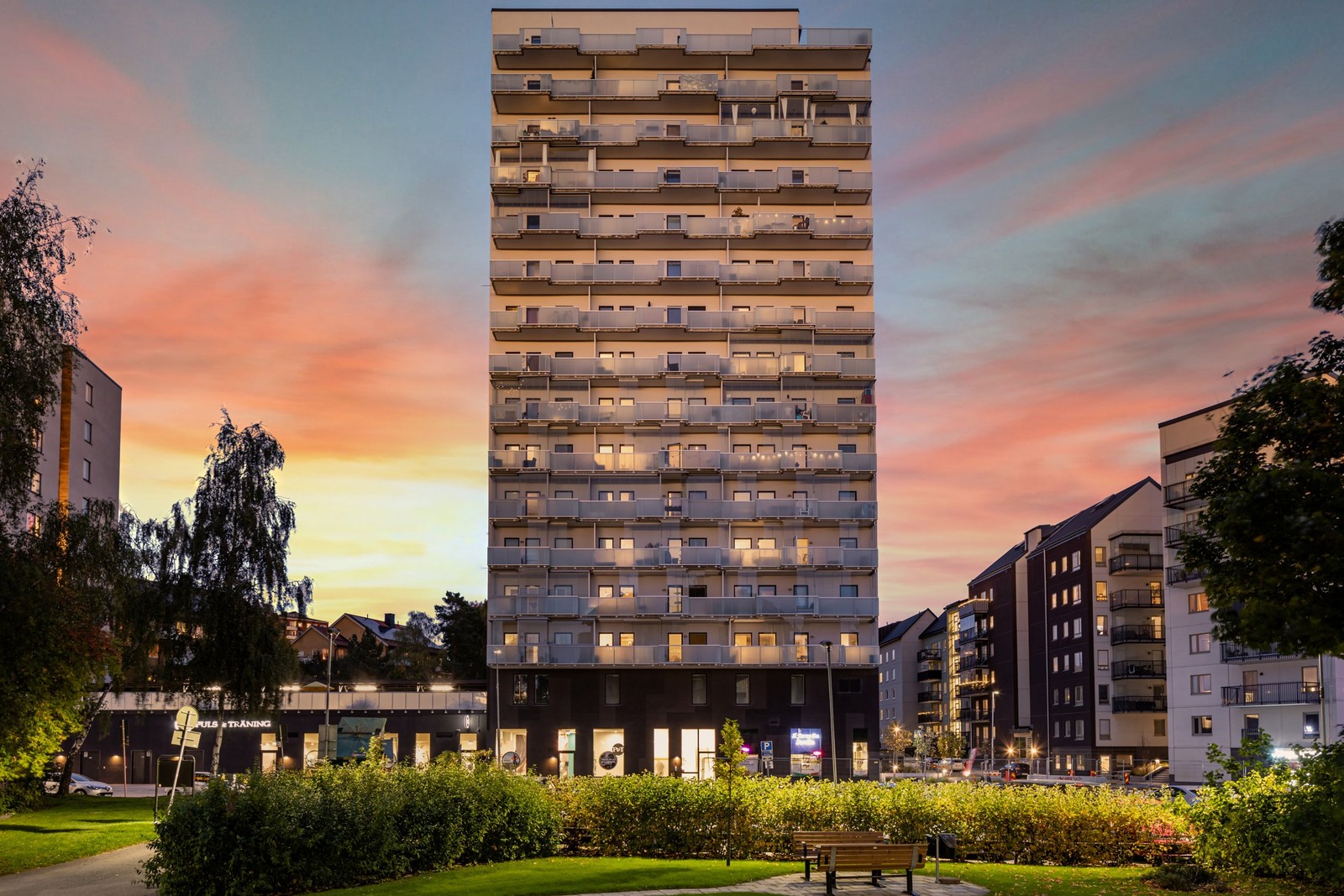 Fasadbild Sjödalsvägen 17