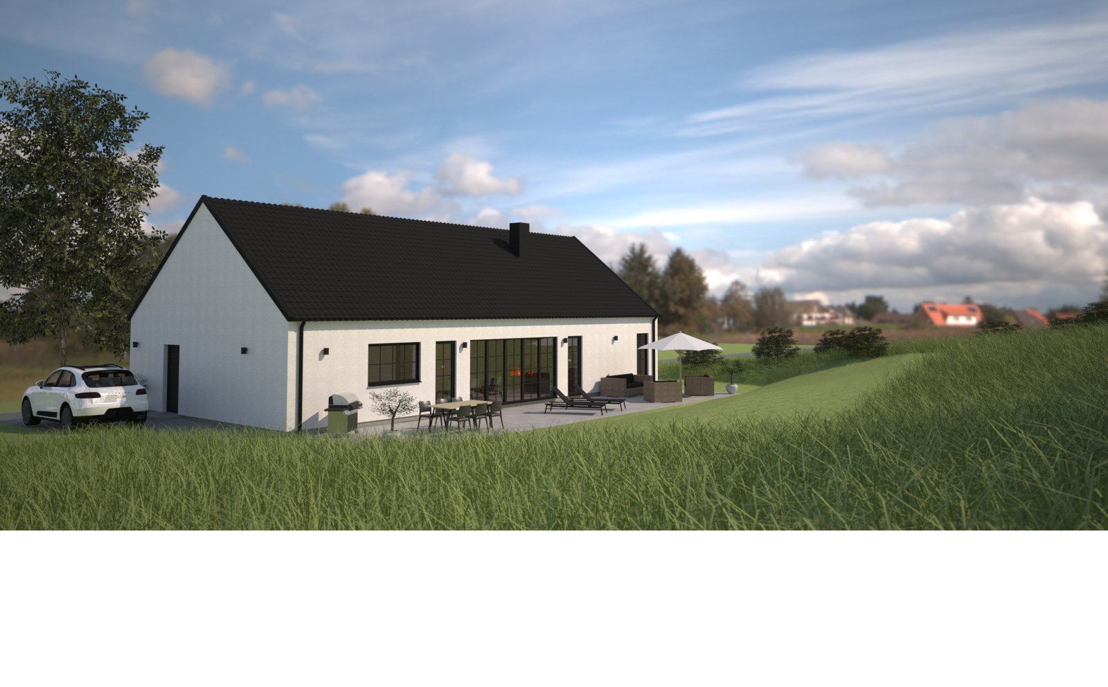 Villa "Hill", 146 kvm