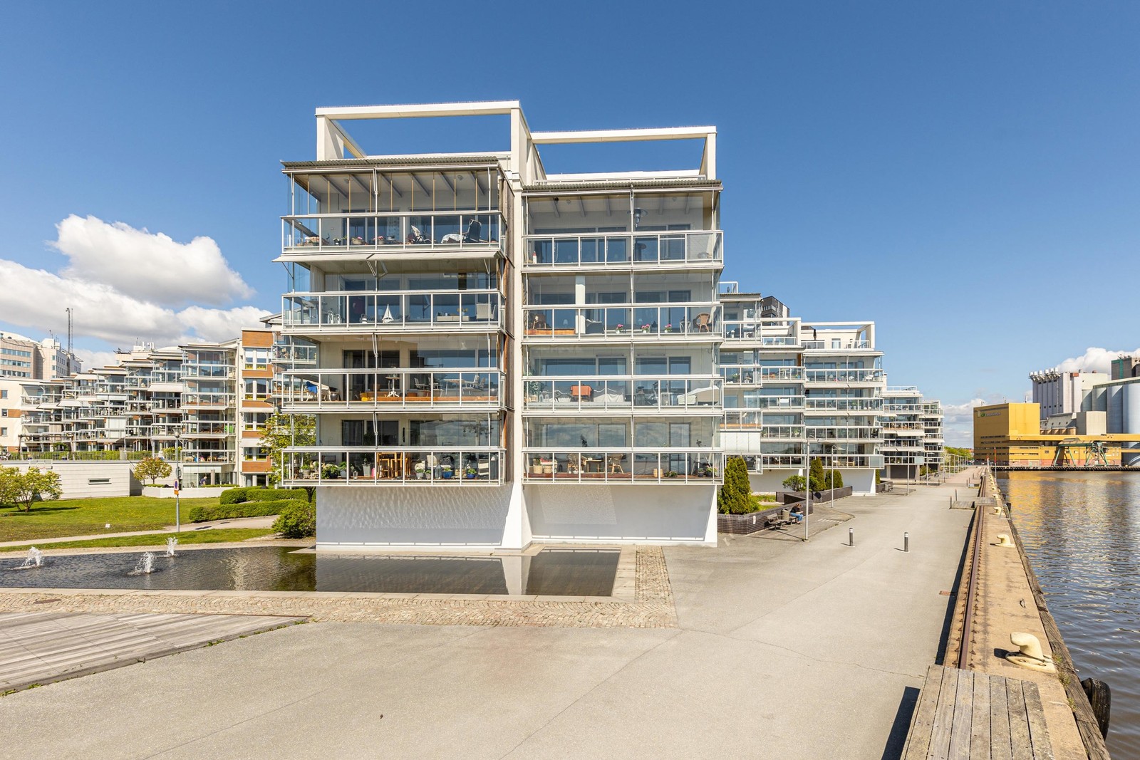 Huset med balkongläge