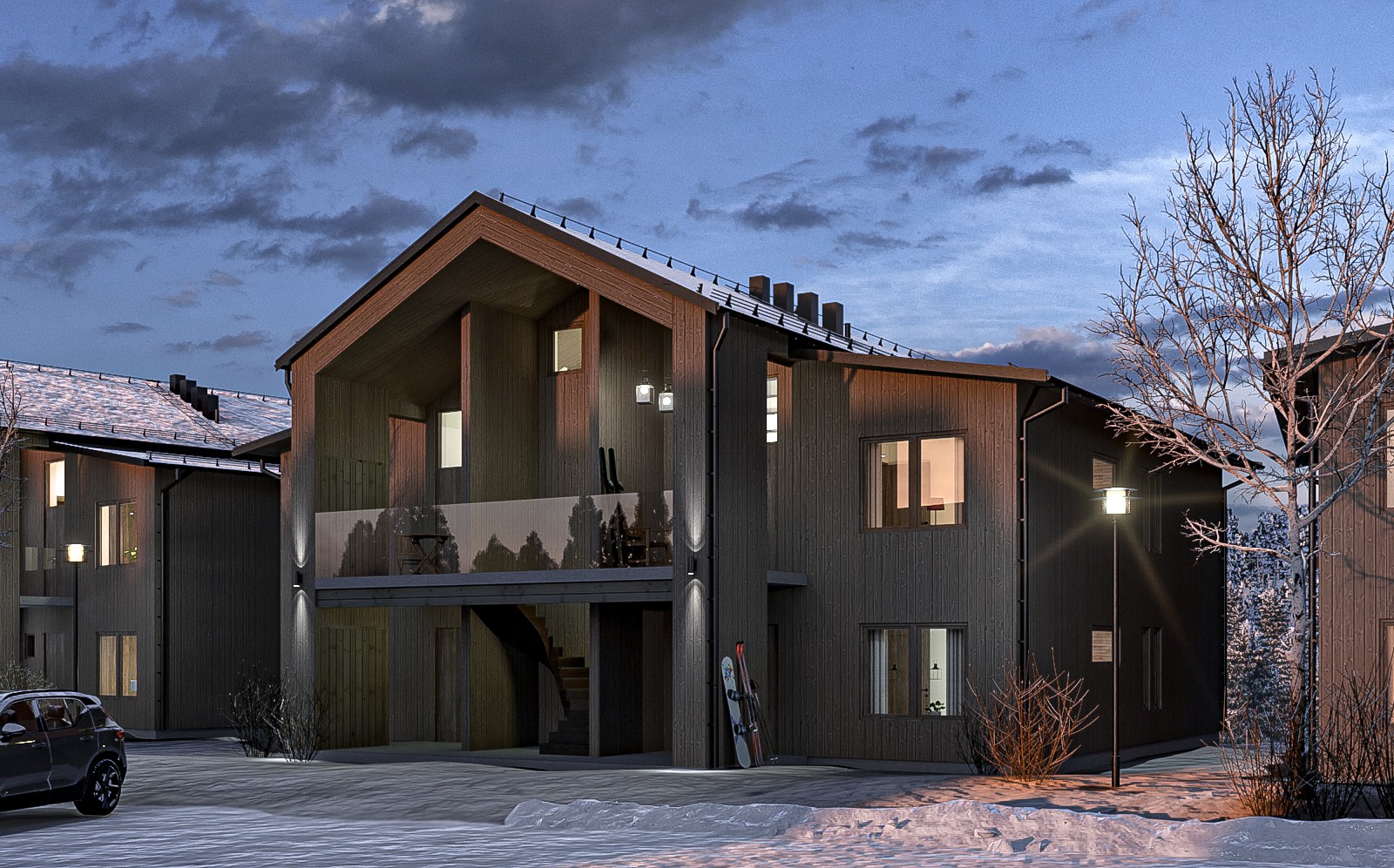 Rendering Brf Nääsbacken 1