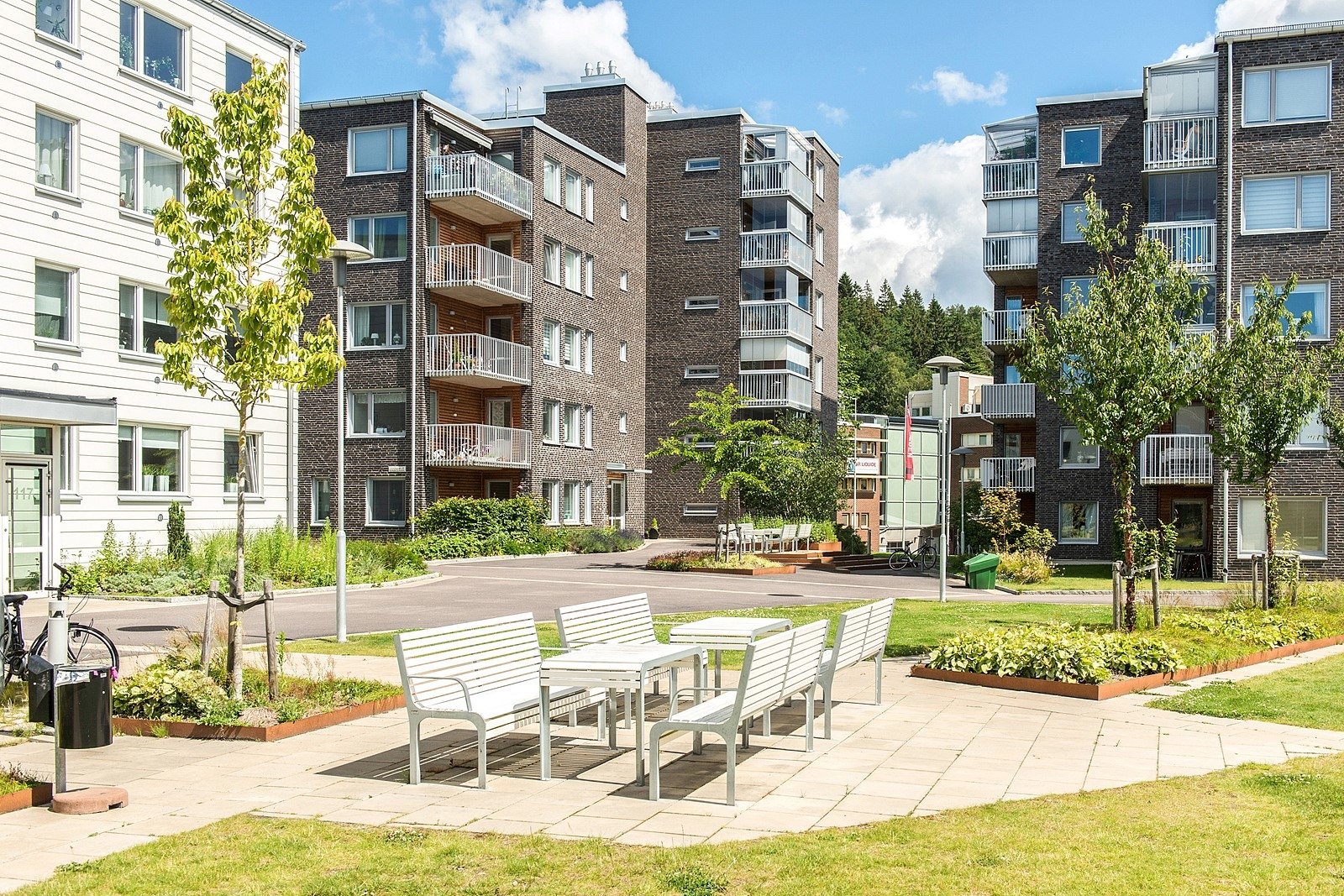 Välkomna till Brf Hercules i kvarteret Stiernhielm