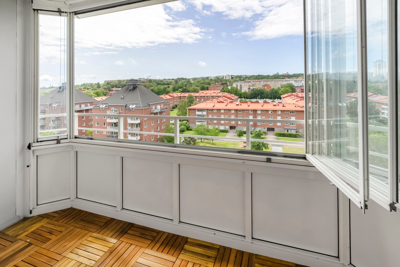 Balkong i västerläge