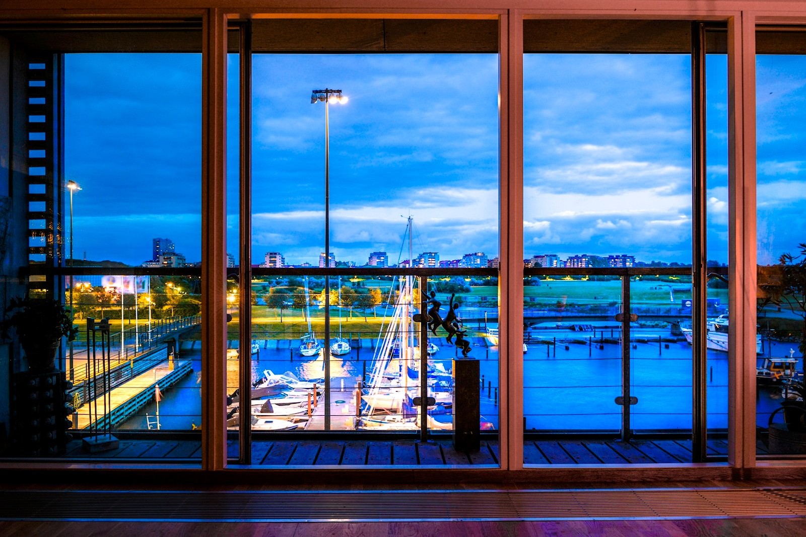 Utsikt från det gemensamma utrymmet