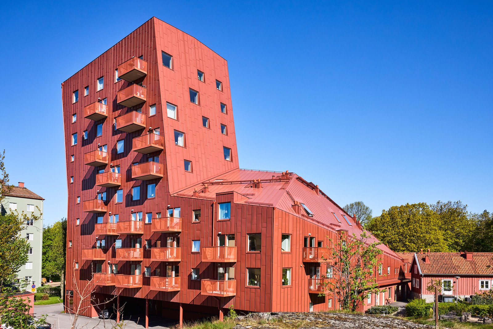 Unik arkitektritad byggnad