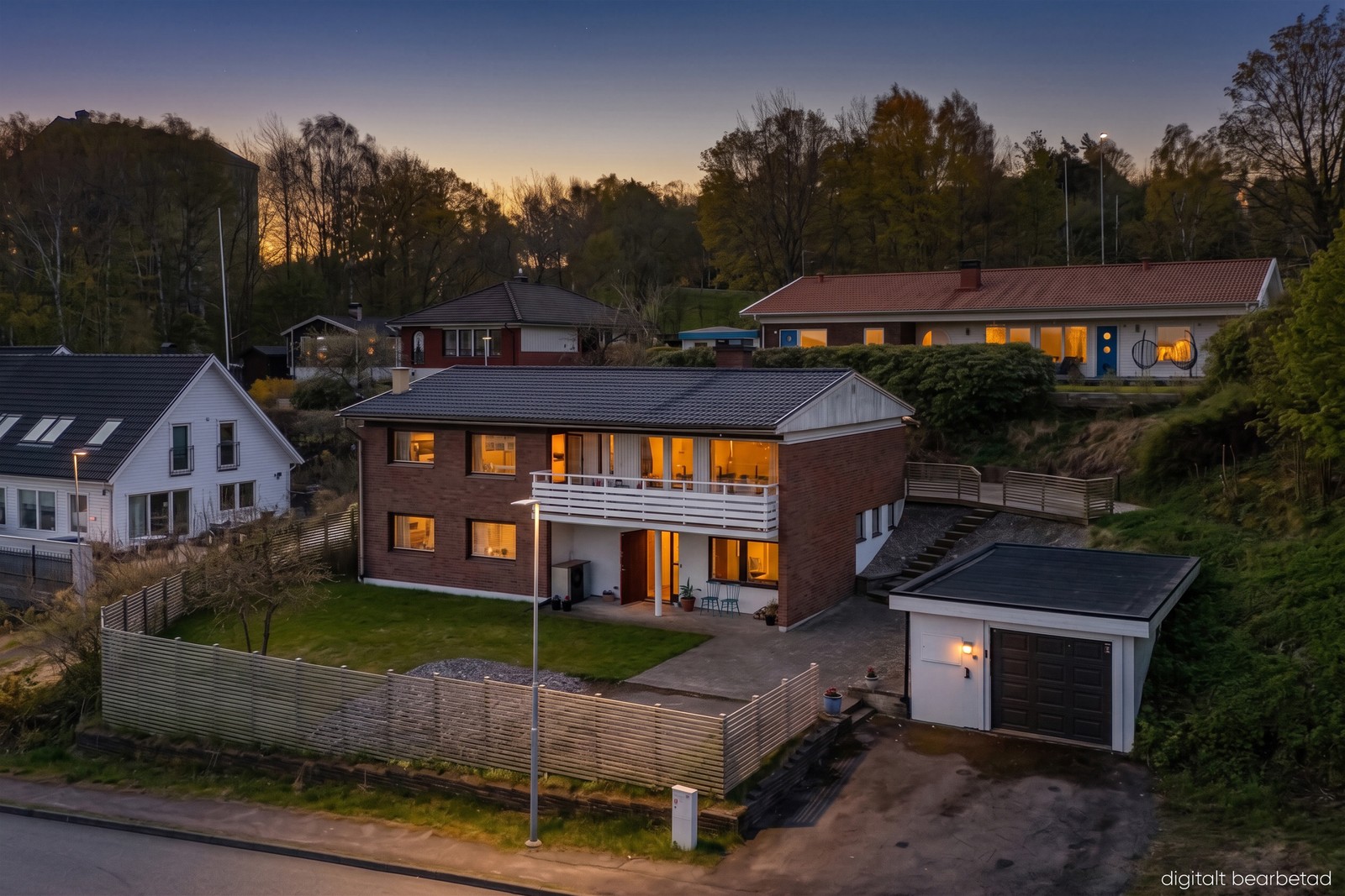 Skymningsbild via AI