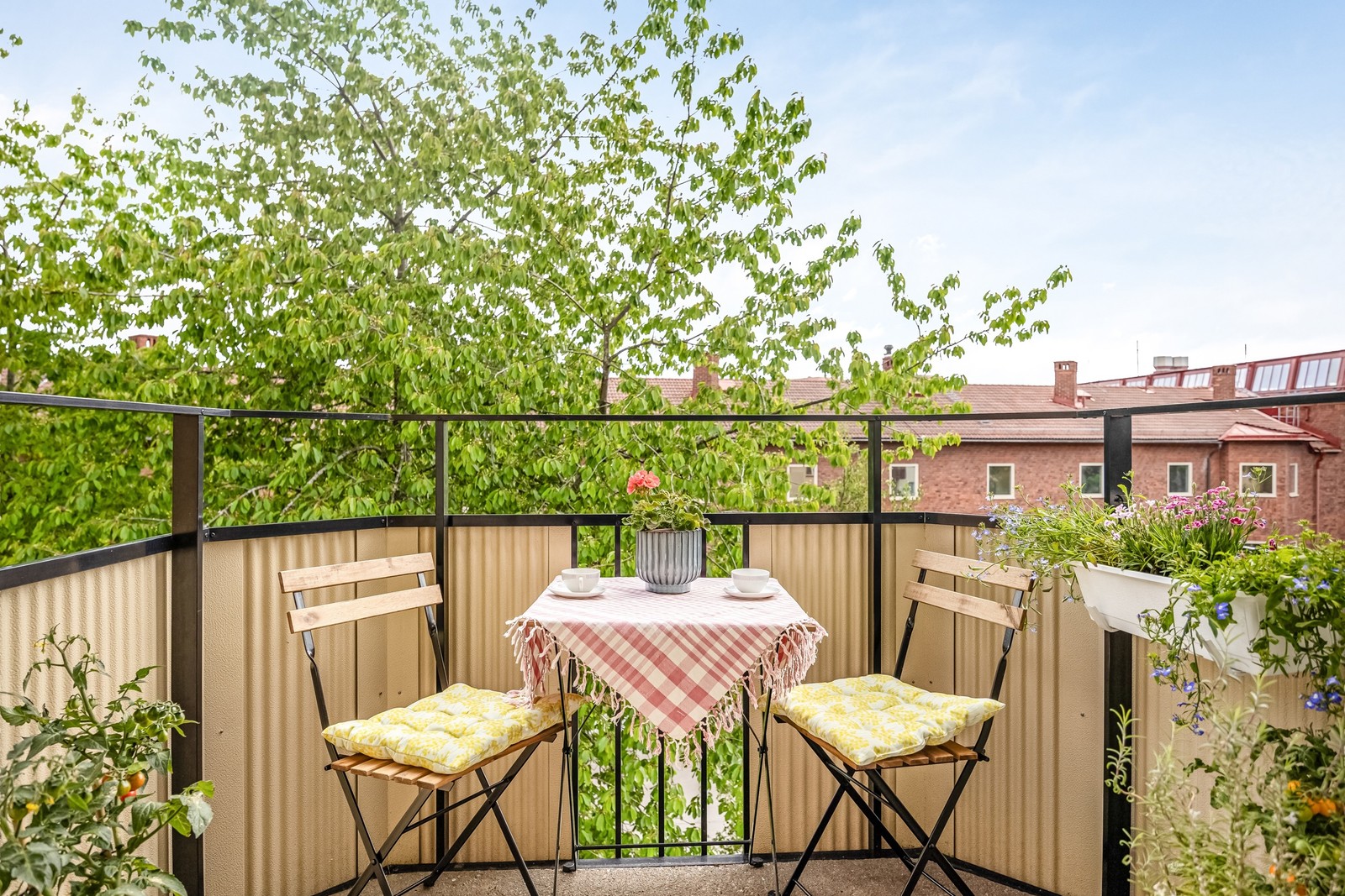 Härligt läge högst upp