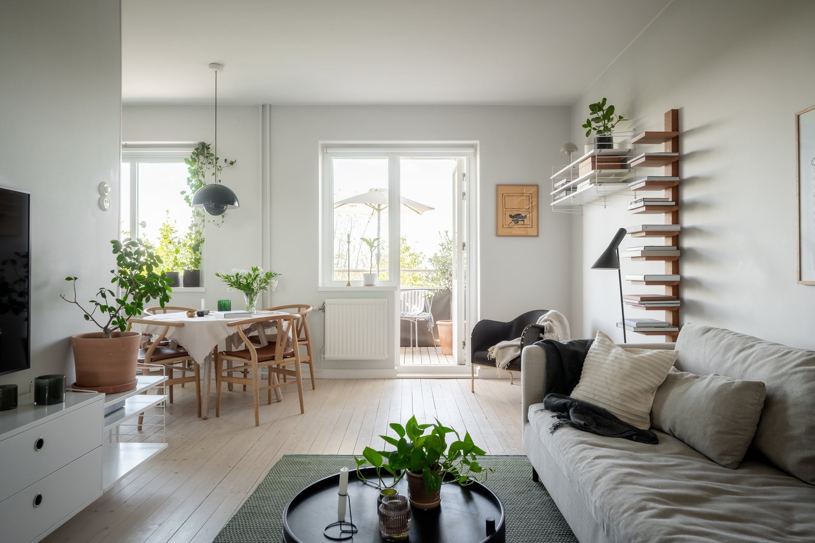 Välkommen till ljusa och öppna ytor