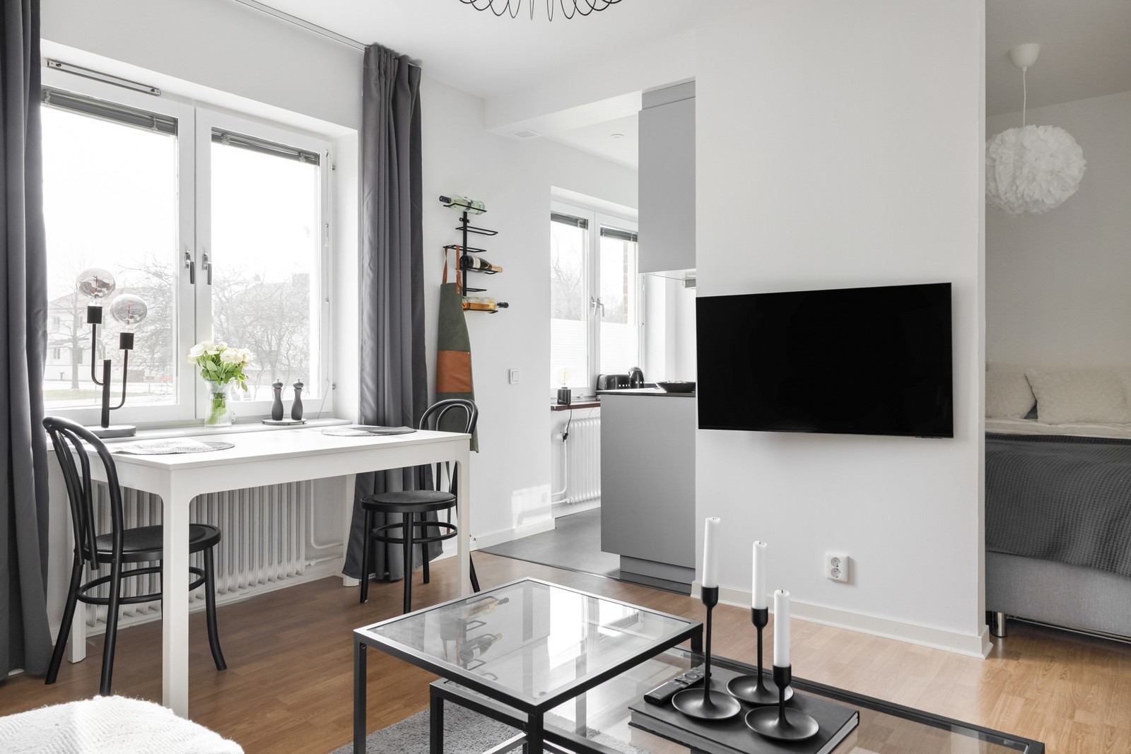 Avskild sovalkov ger funktionen av 2rok