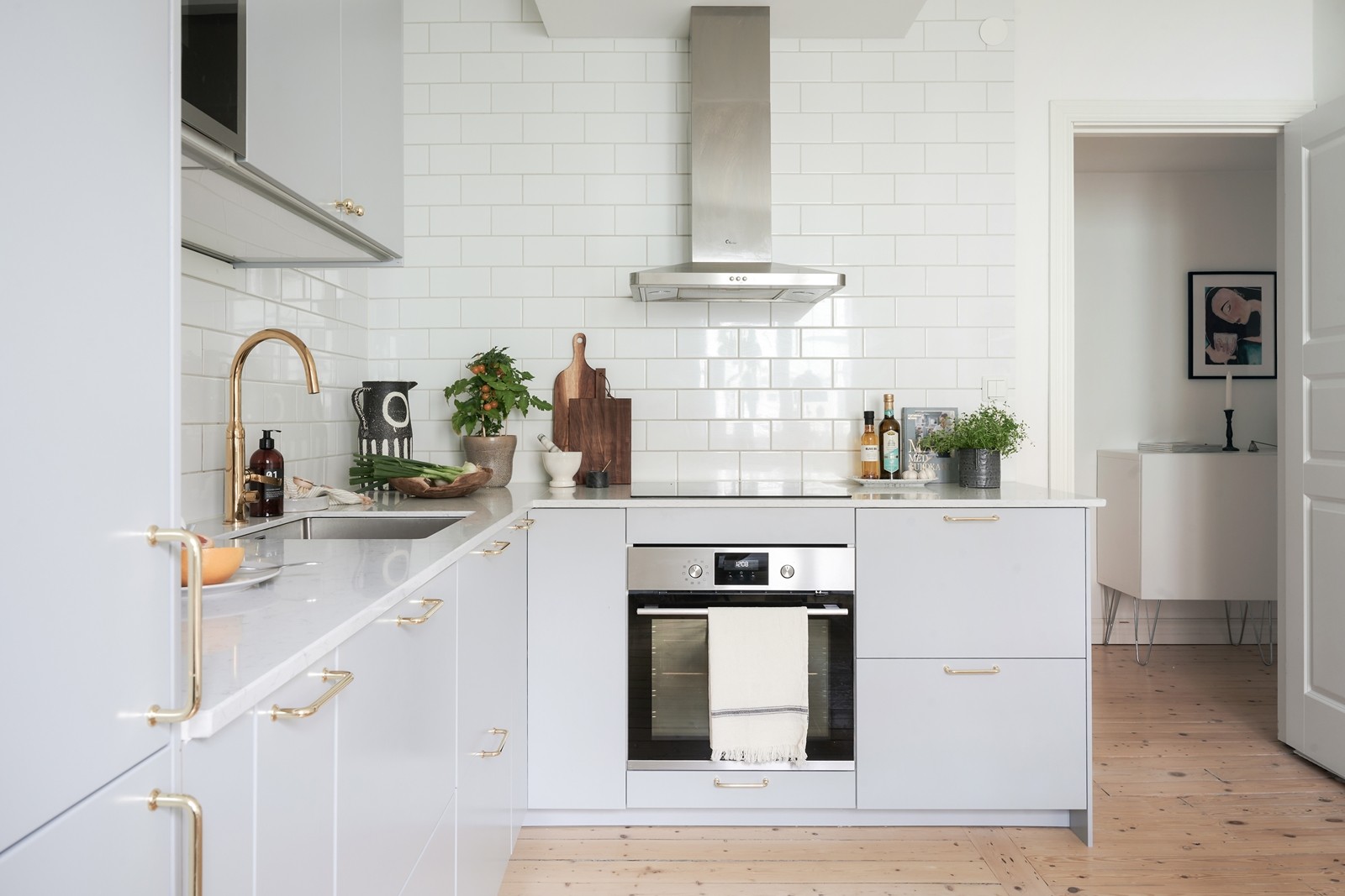 Renoverat kök i smakfull stil