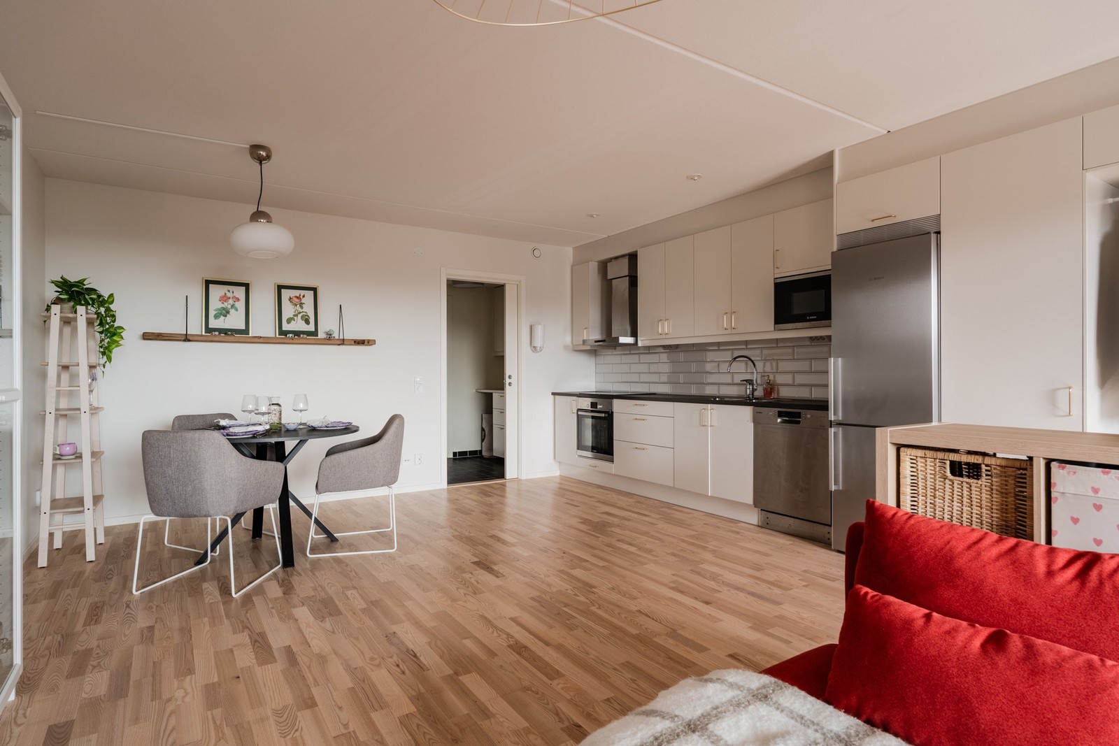 Öppen och social planlösning