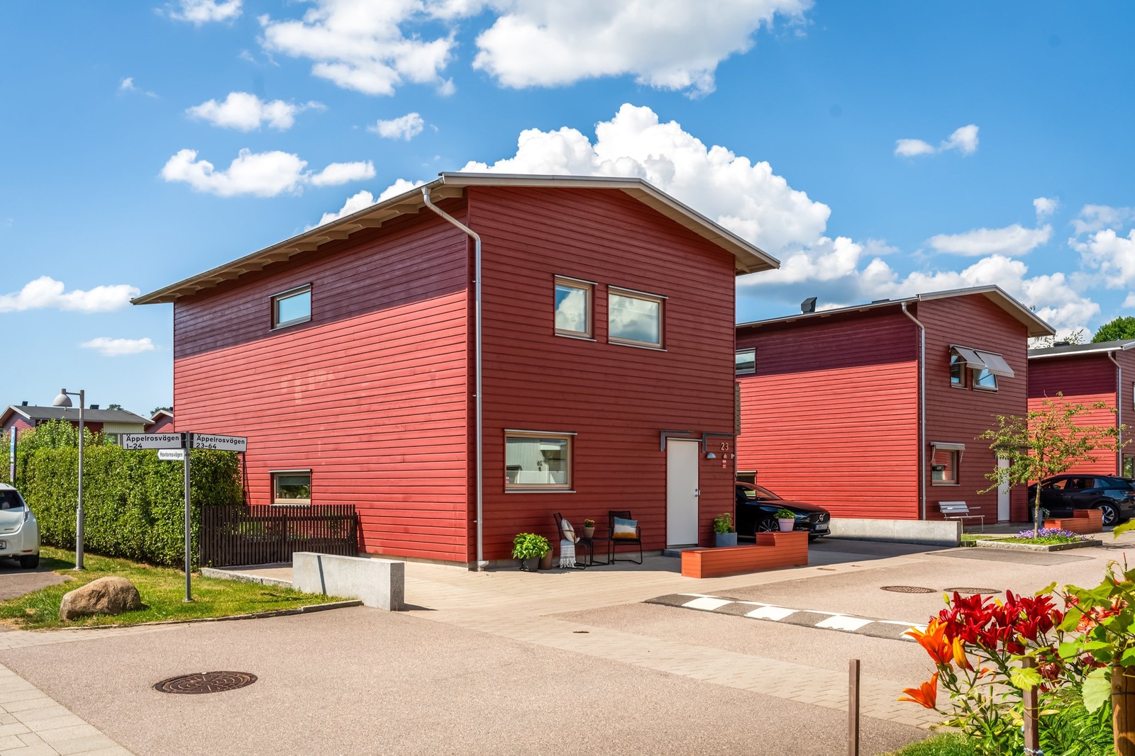 Perfekt läge i området med gott om parkering