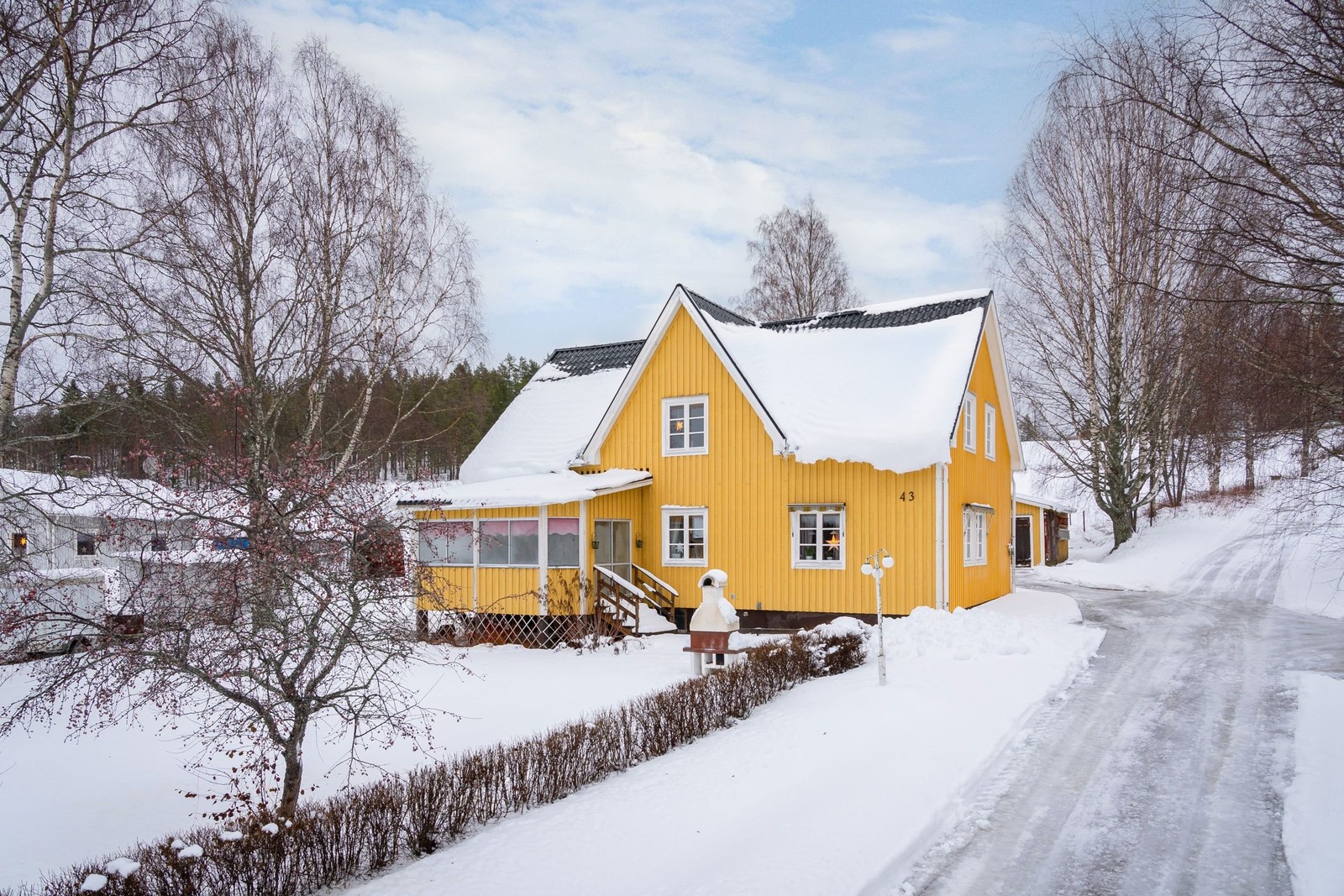 Gediget hus med lantligt läge i Ragvaldsträsk