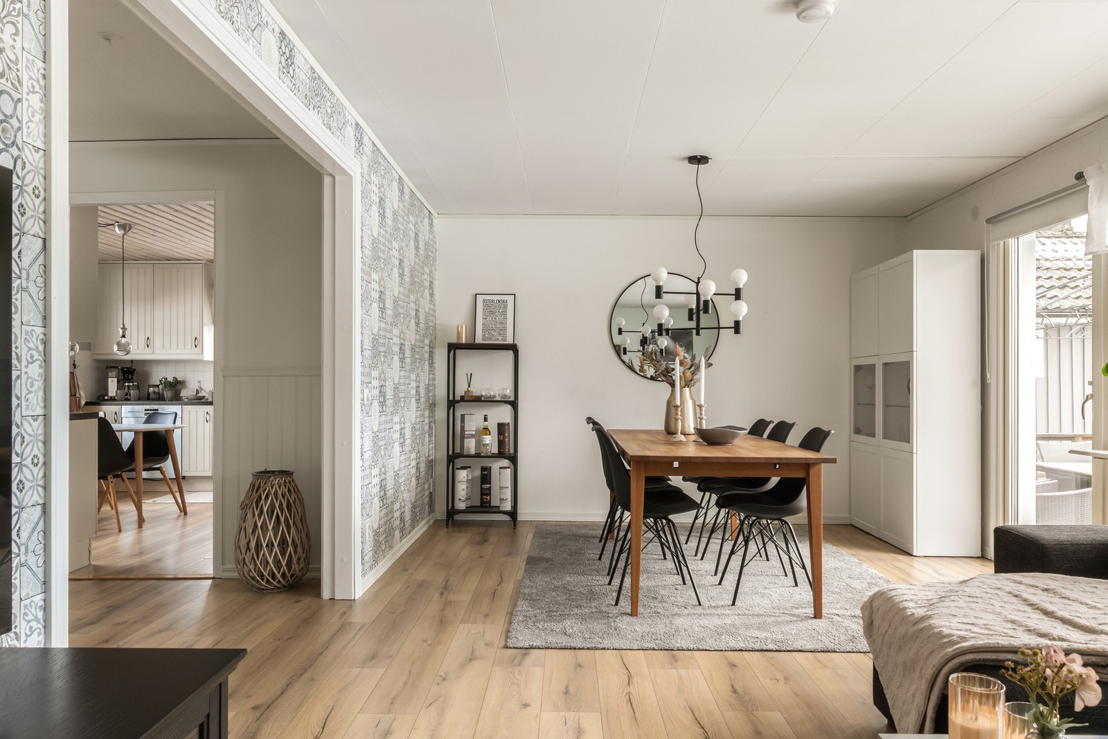 Bra fördelning mellan privata och sociala ytor – perfekt både för vardag och fest