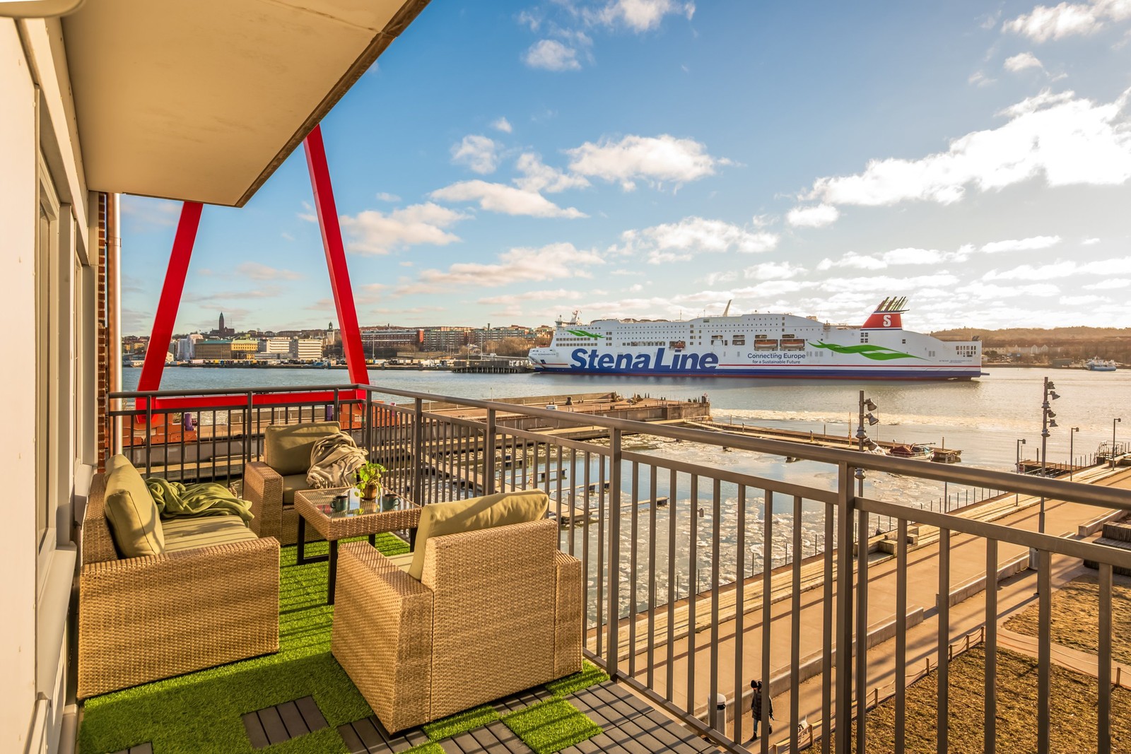 Magiskt läge med första parkett i Eriksberg