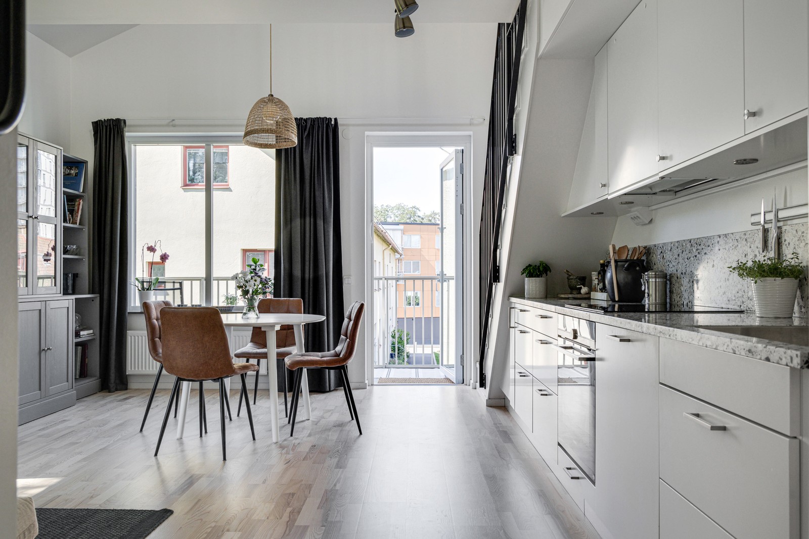 Öppen och social planlösning