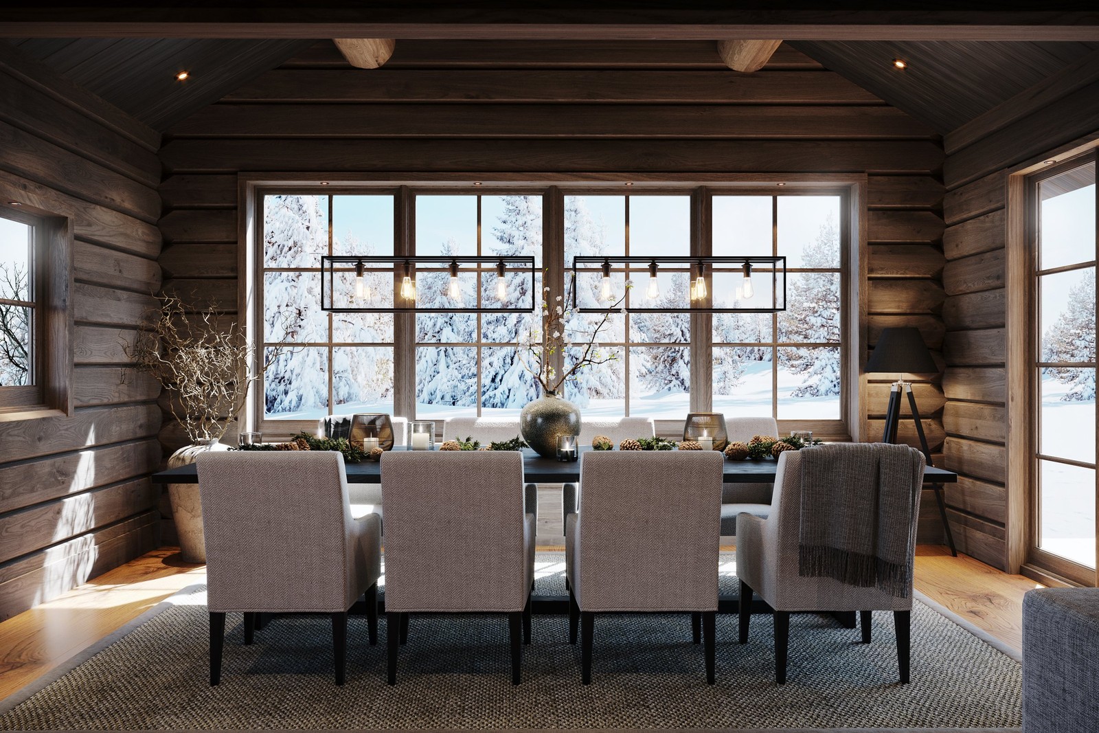 Fjällkristallens storstuga är något utöver det vanliga