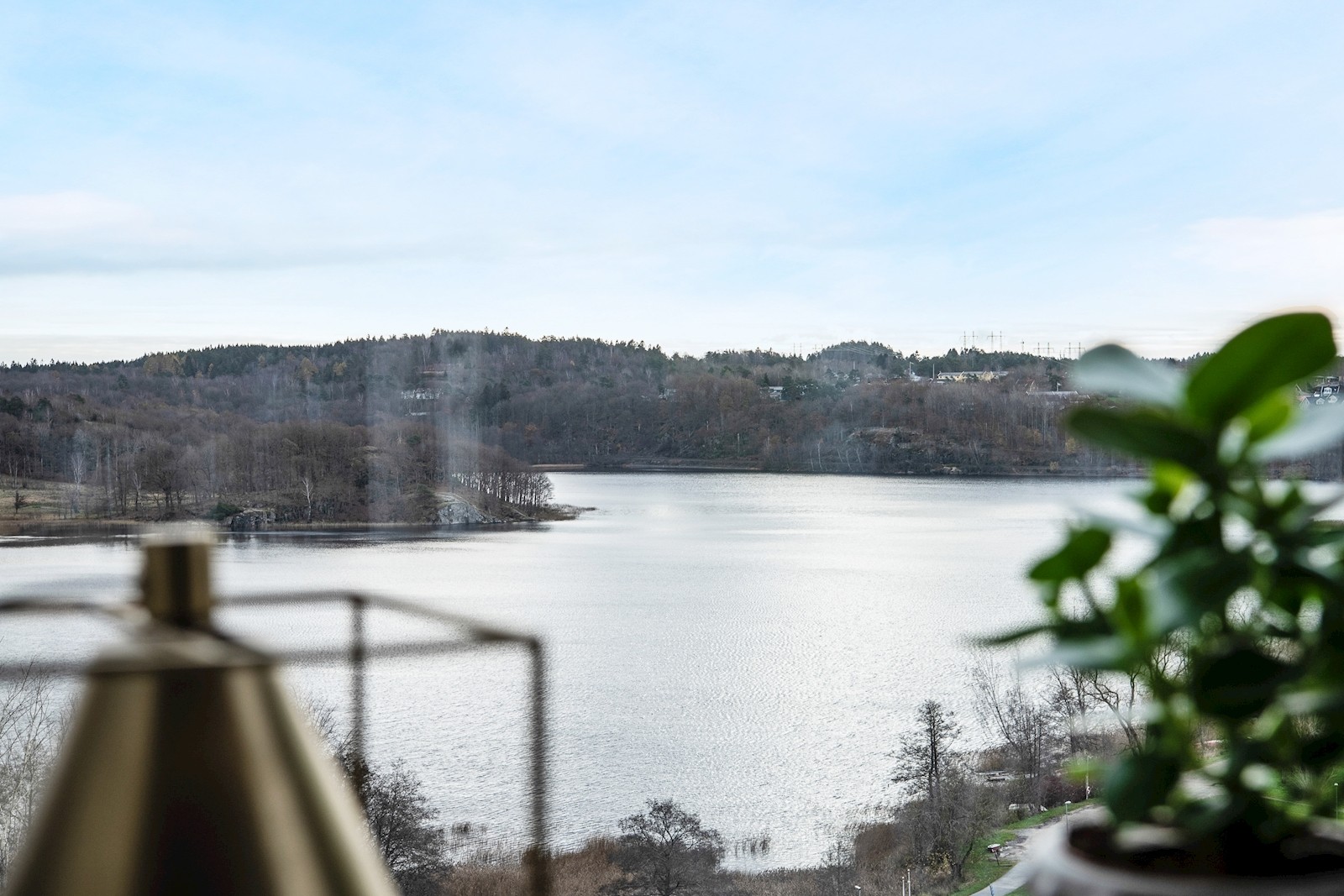 Det är speciellt att bo högst upp - längst fram