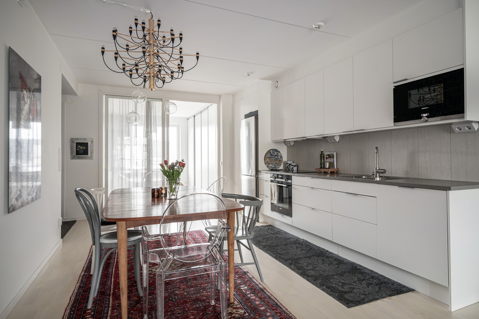 Köket kommer från välrenommerade Marbodal