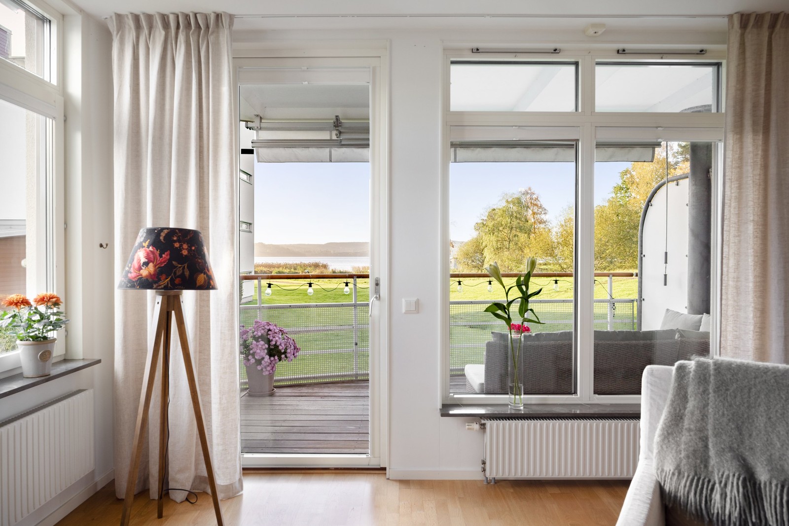 På Seatons Strand vaknar du upp till denna oemotståndliga utsikt