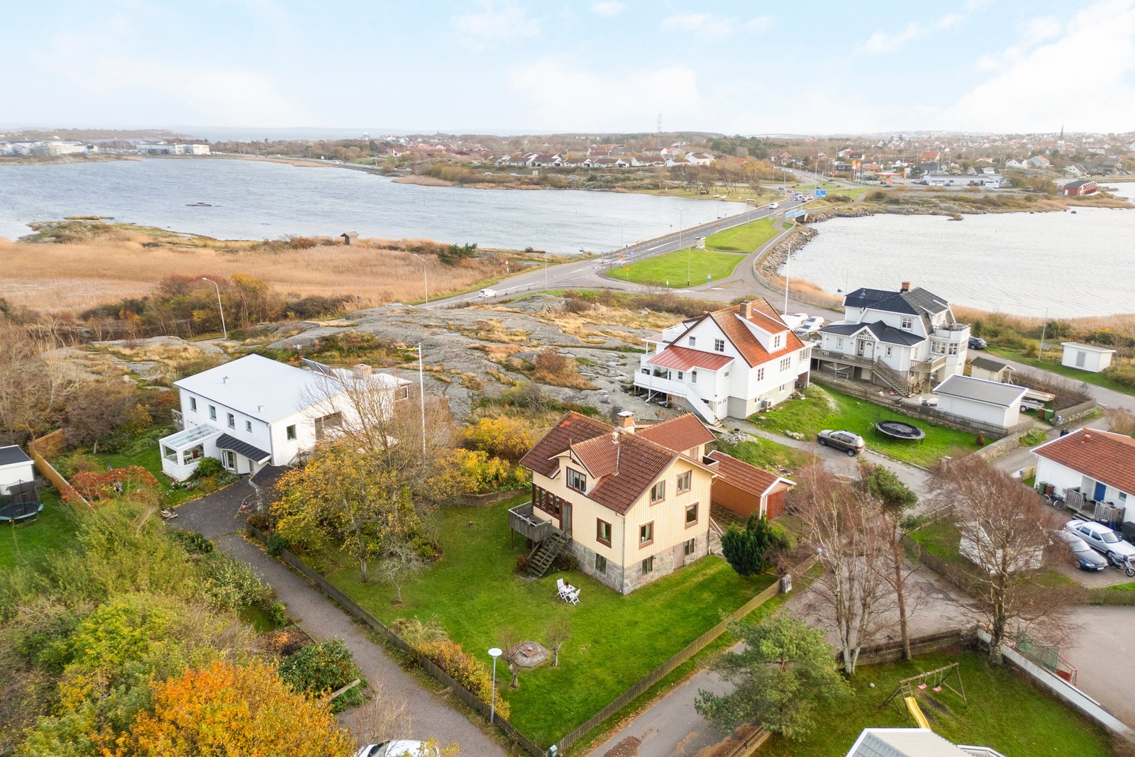 Havsnära skärgårdshus på fina Öckerö