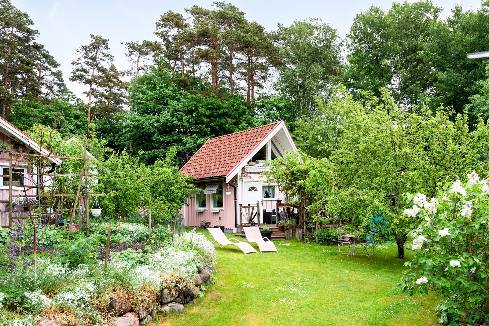 Härligt grönskande oas