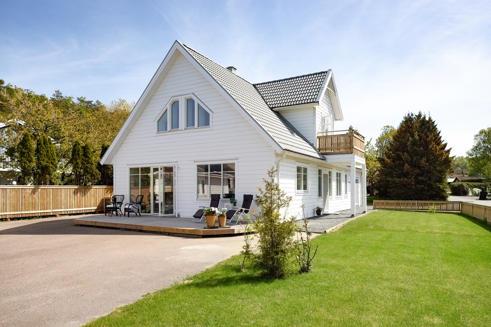 Villa uppförd 2025 i omtyckta Vallda Sandö