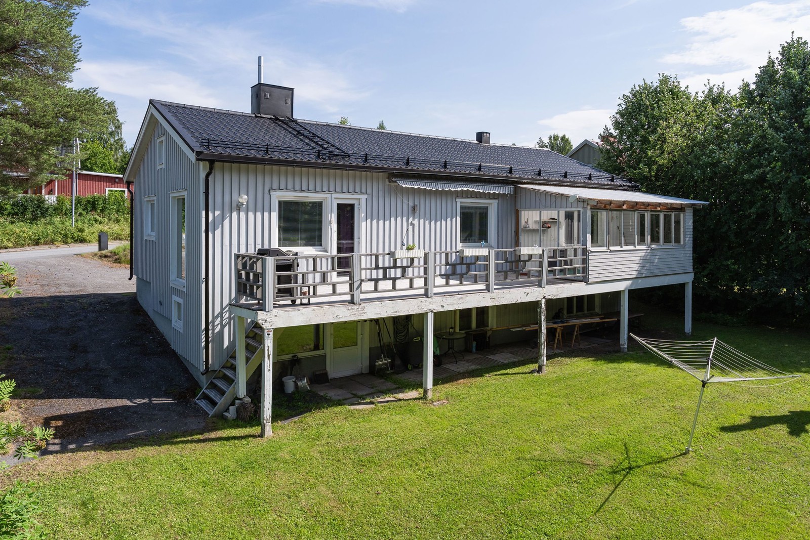 Välunderhållet hus i Ursviken
