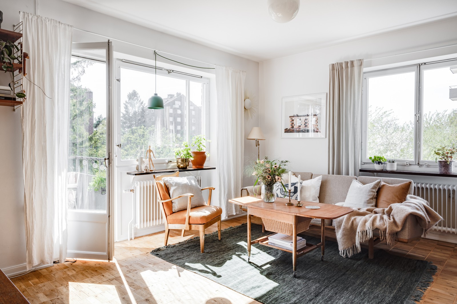 Ljust och härligt gavelläge