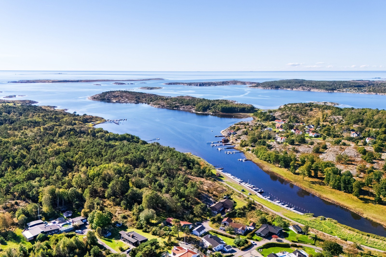 Badrocksavstånd till salta bad