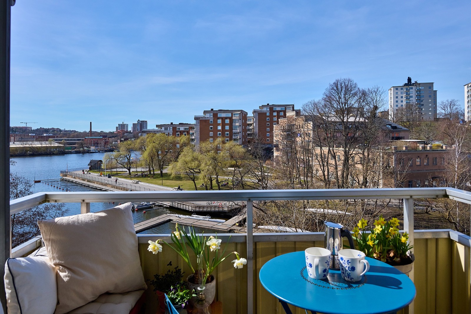 Balkong i västerläge