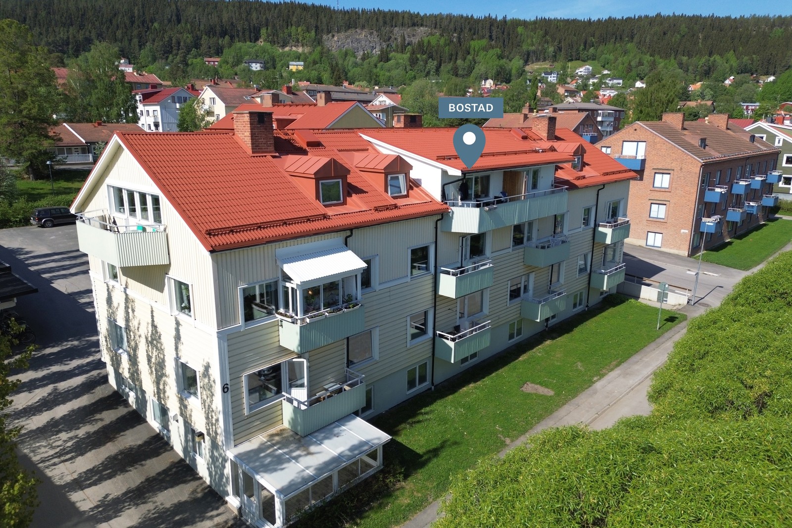 Här bor du högst upp i huset