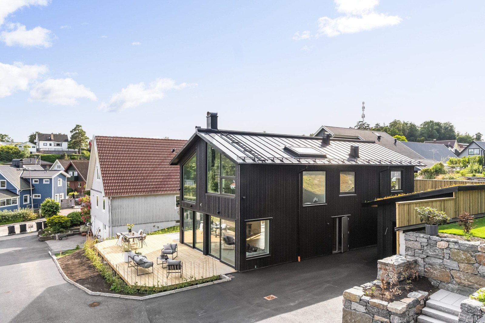 Nybyggd drömvilla