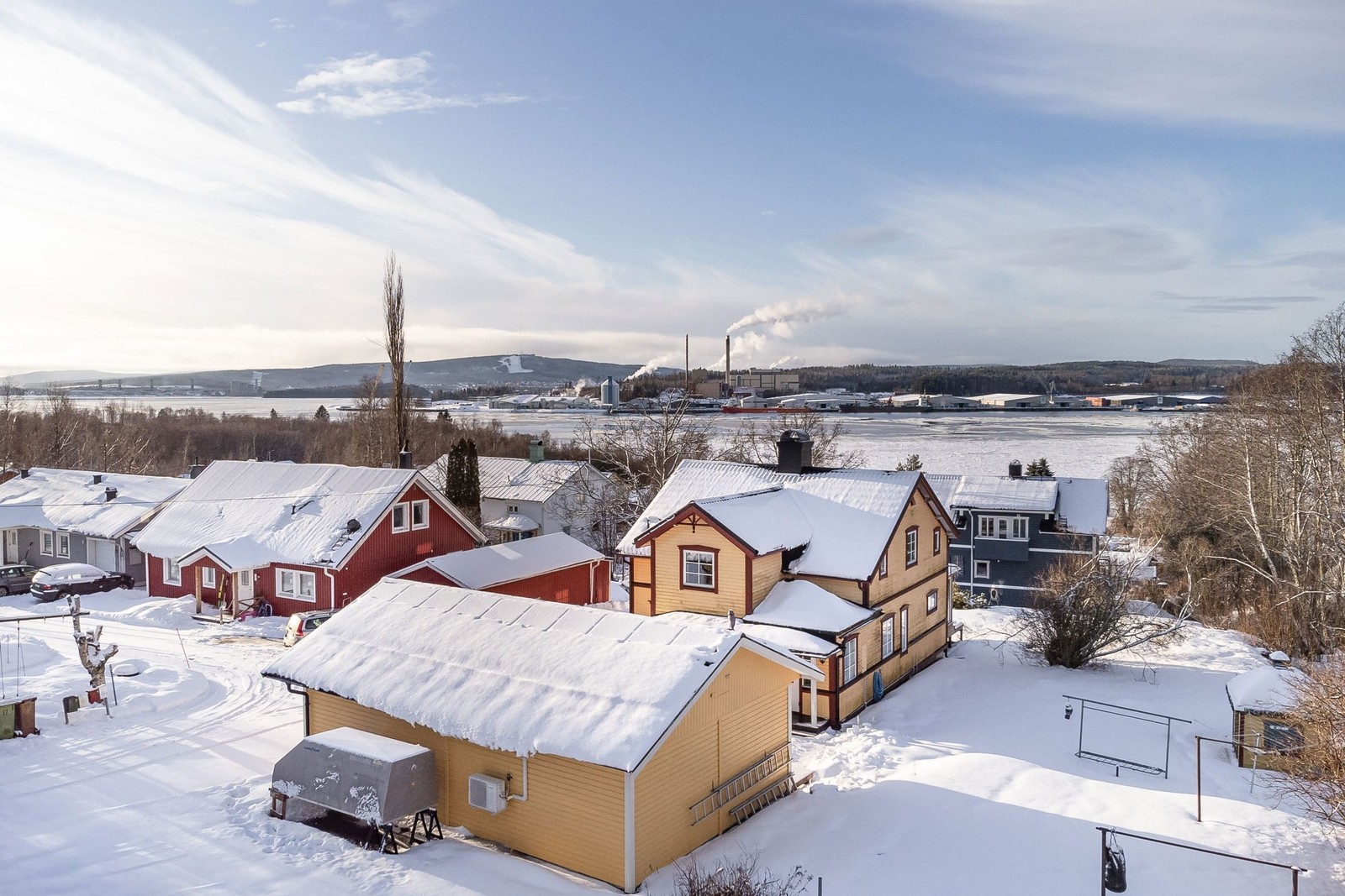 Högt och fint läge