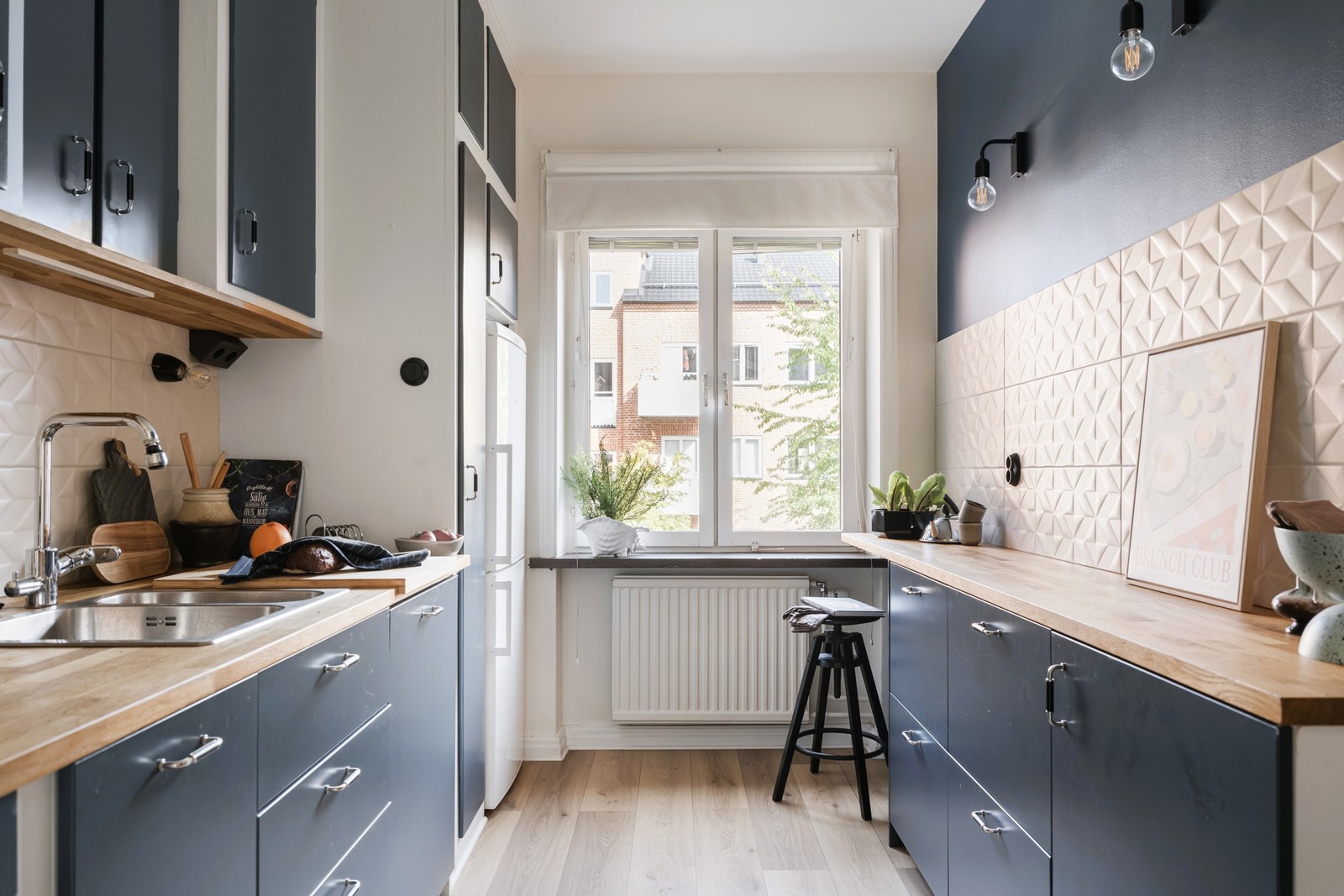 Kök mot innergård