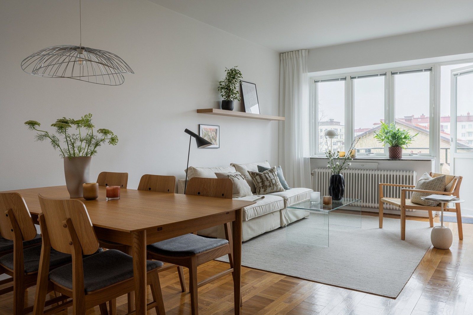 Det perfekta vardagsrummet för socialt umgänge