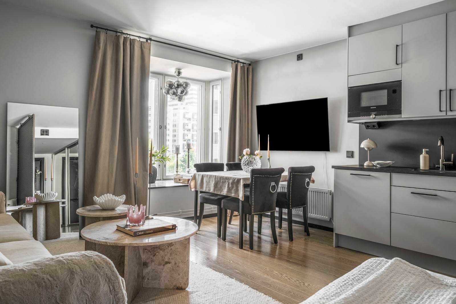 Bostaden är full av smarta ytor