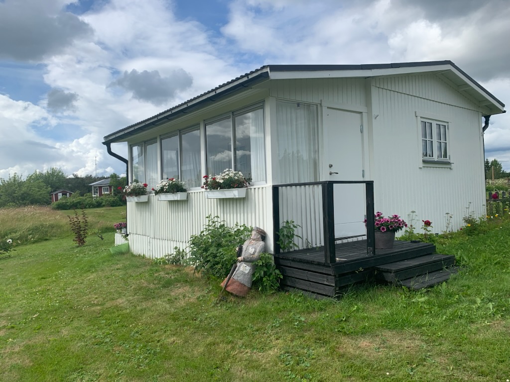 Sommarbild av säljaren