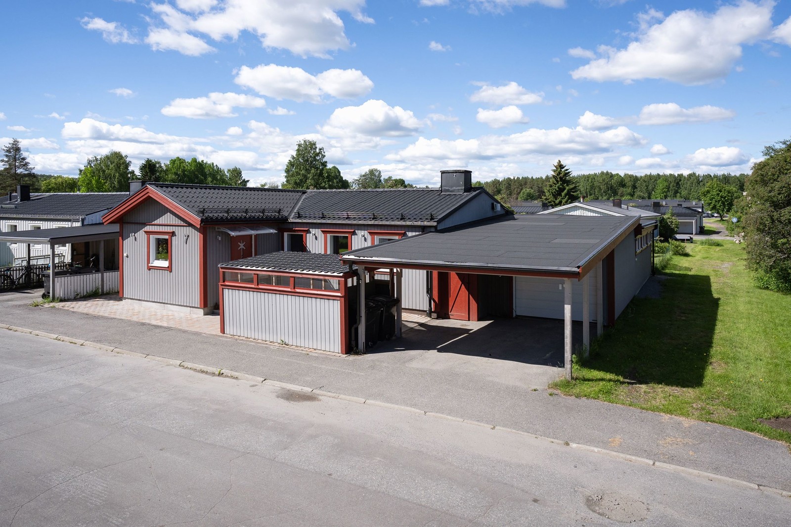 Rymligt 1-planhus