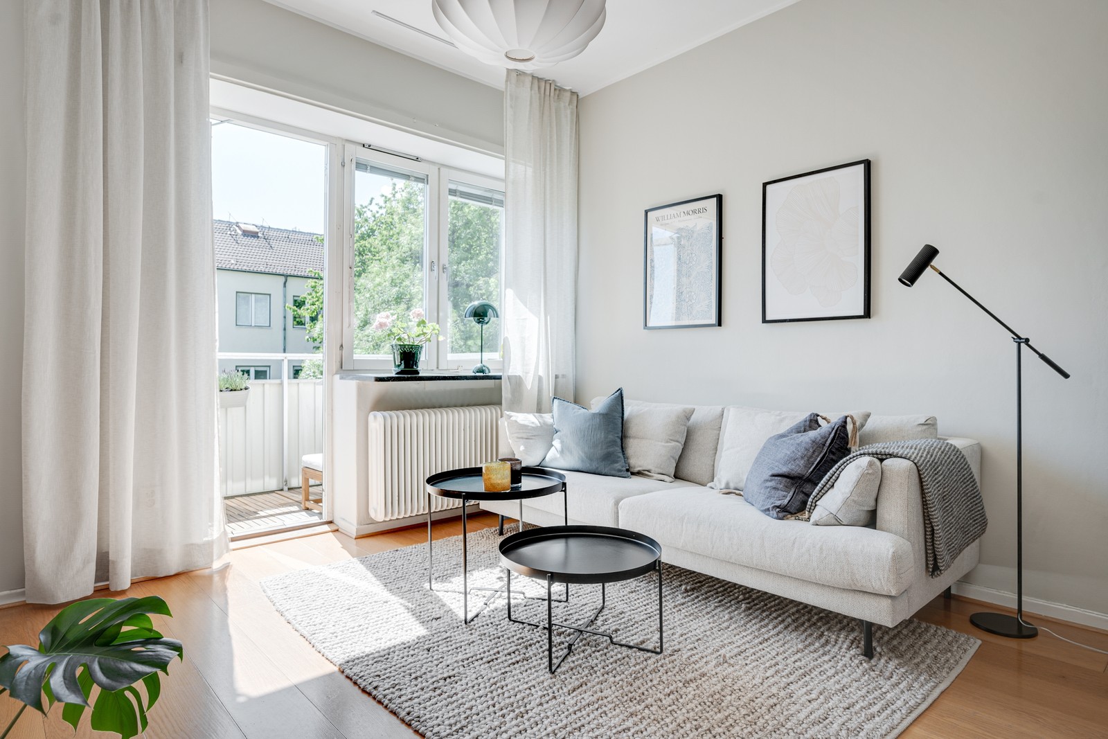 Ljust och luftigt vardagsrum!