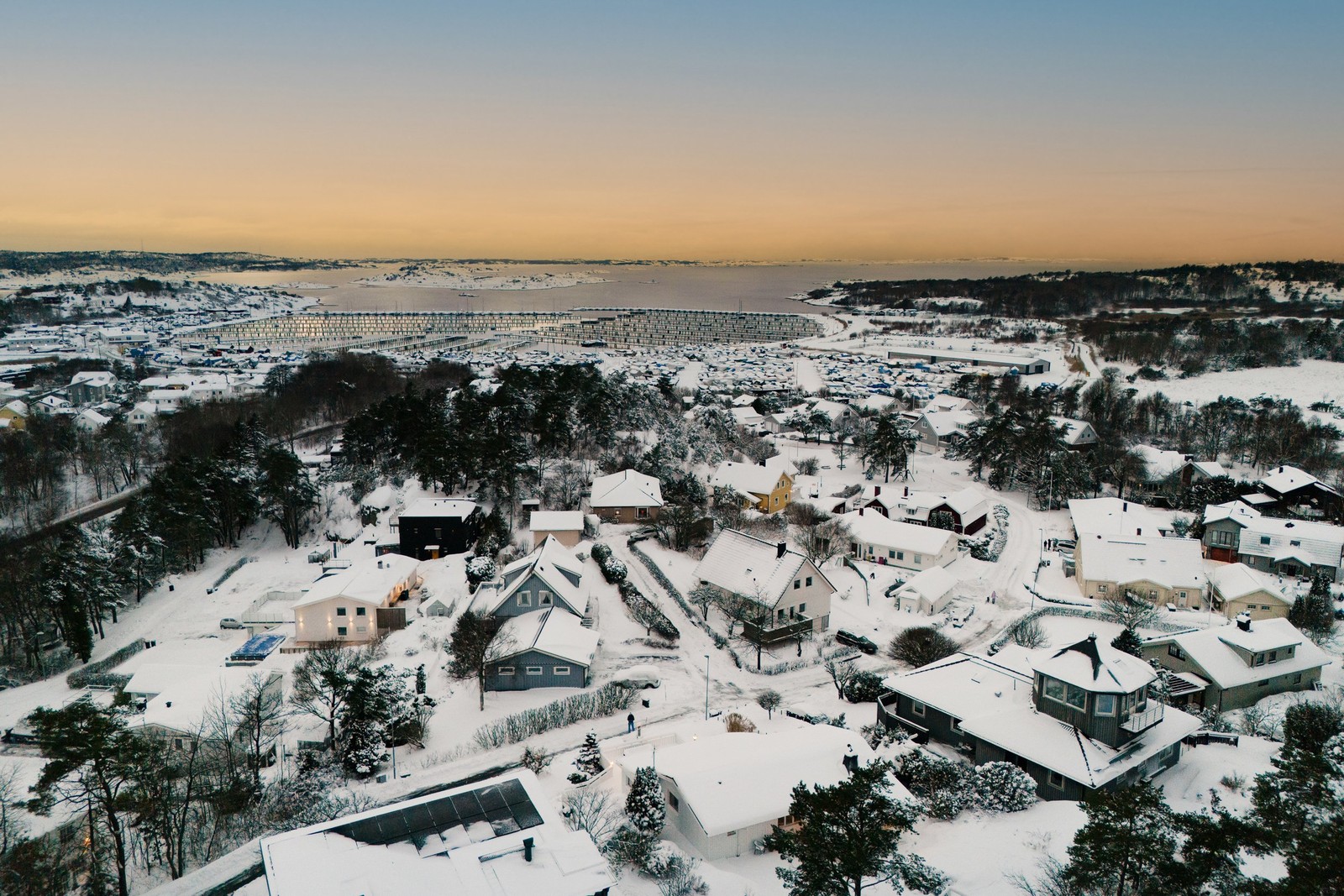 Sommar som vinter njuter man av det havsnära läget