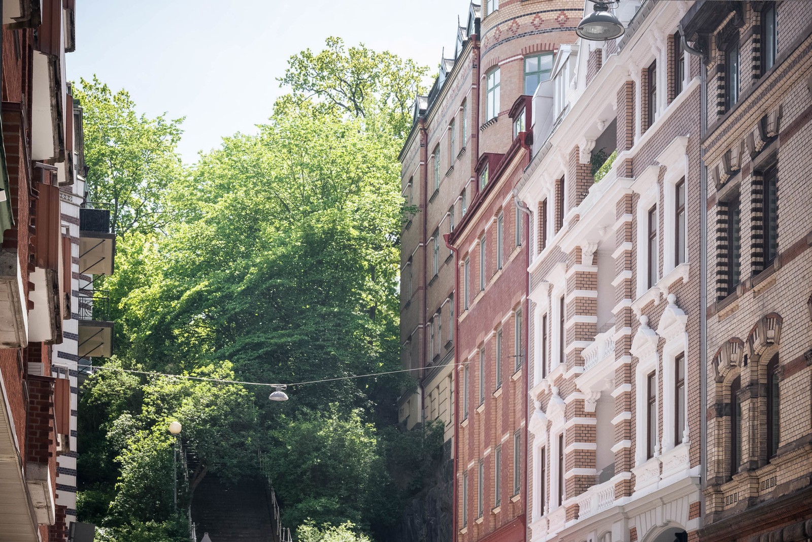 Nedre Fogelbergsgatan är en av de där små fridfulla återvändsgatorna i Vasastaden